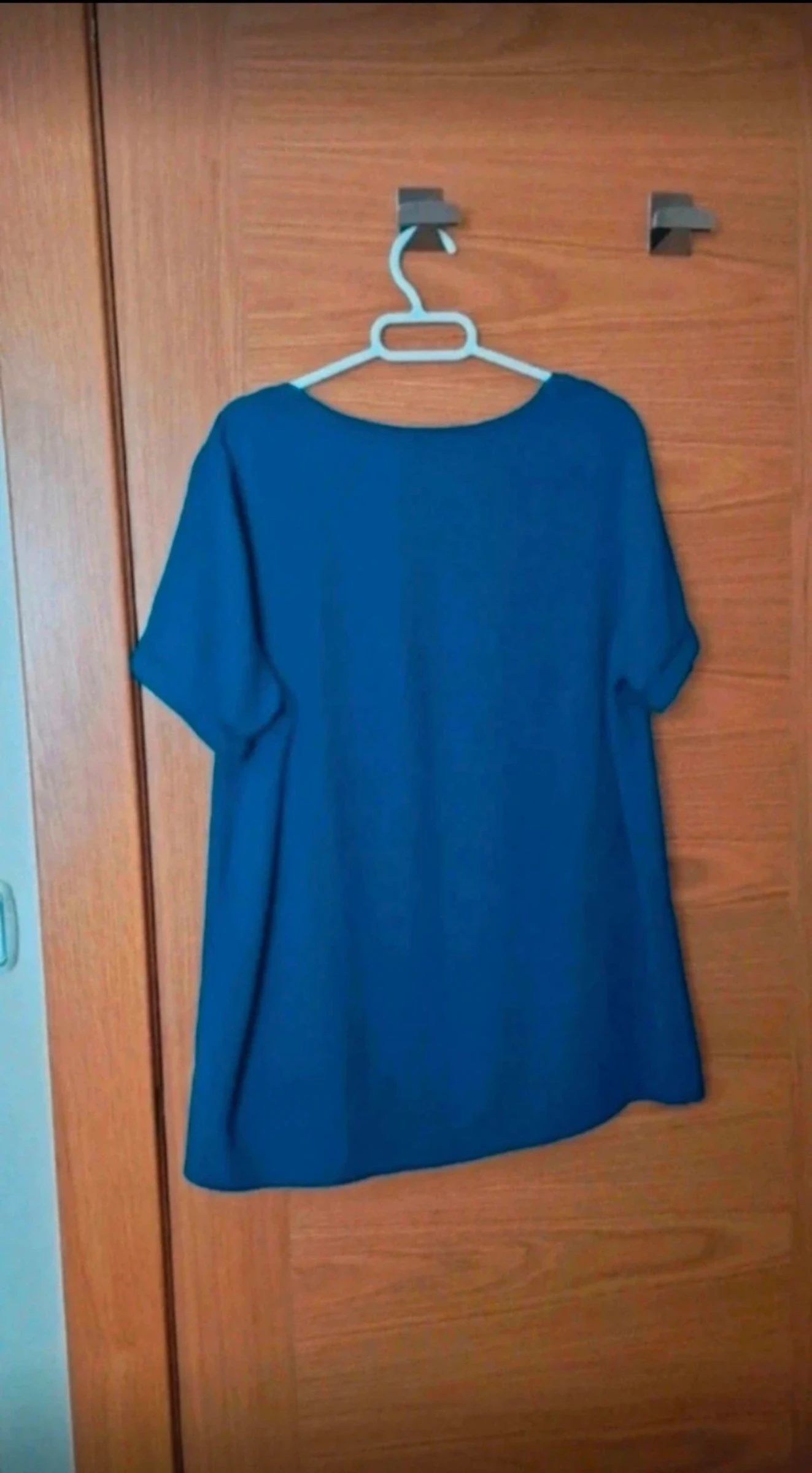 Damesblouse, kleur blauw, maat 42 – photo 2